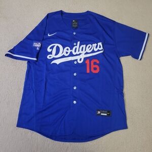 Nike LA Dodgers Will Smith #16 2025 World Series Stitched Away MLB Jersey Men L